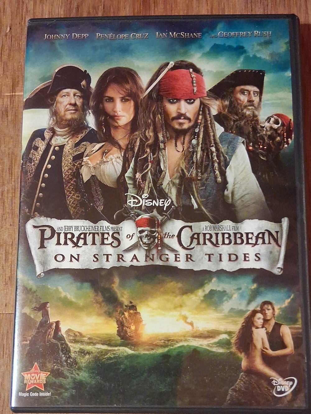 Disney Pirates of the Caribbean: On Stranger Tides DVD